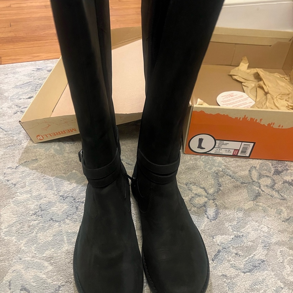 Merrell Women's Over the Knee Black Boots